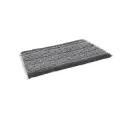 DampDry 31 mikrofibermoppe, Hook & Loop, 25 cm, grå, Vikan 547625, (5 stk.)