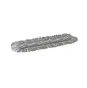 Damp 48 Heavy Duty mikrofibermoppe, Hook & Loop, 40 cm, grå, Vikan 548740, (5 stk.)