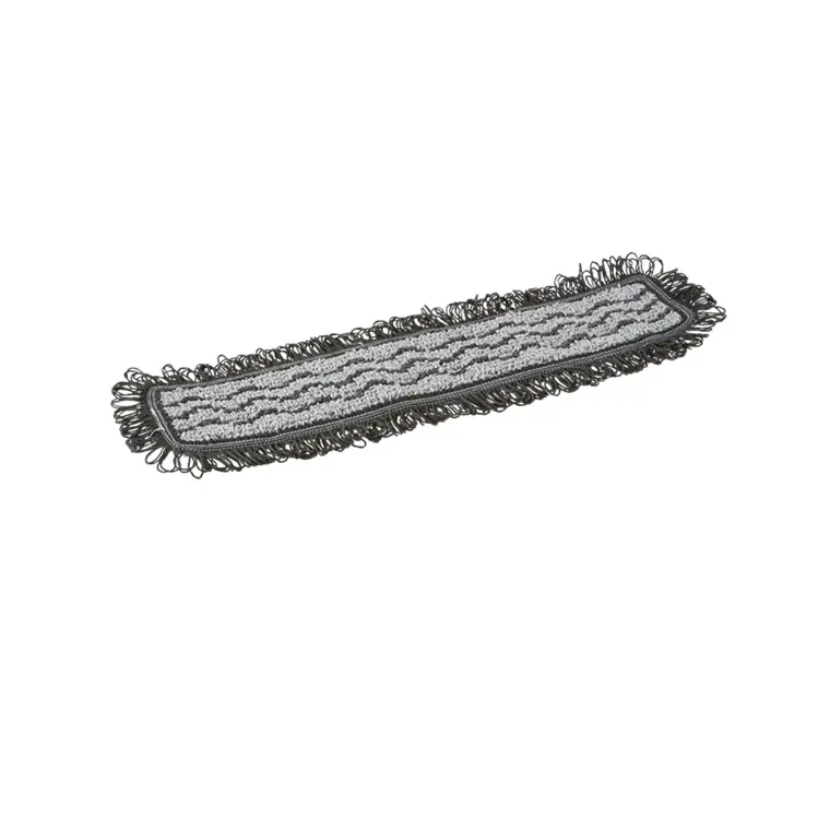 Damp 42 Dark mikrofibermoppe, Hook & Loop, 40 cm, grå, Vikan 549549, (5 stk.)