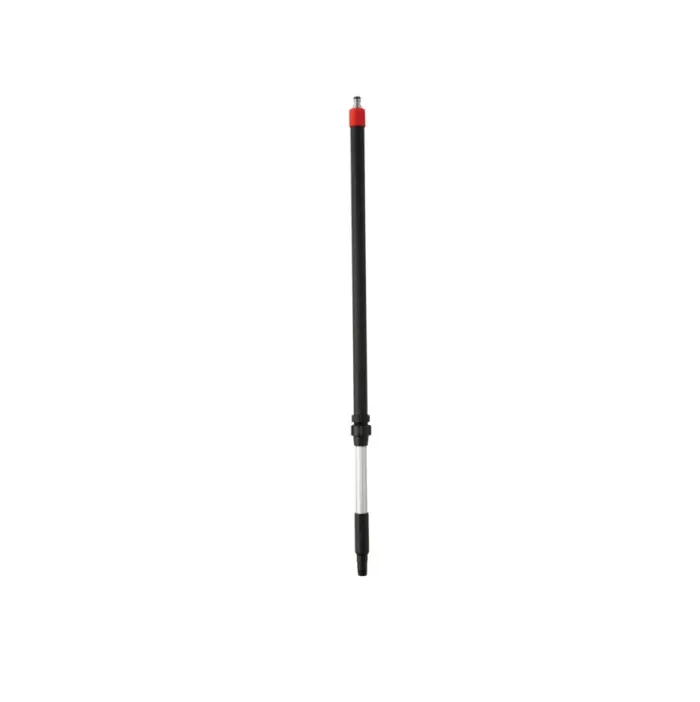 Aluminium teleskopskaft med vandgennemløb, click kobling (C), 1060–1600 mm, Ø32 mm, sort, Vikan 297152C, (5 stk.)