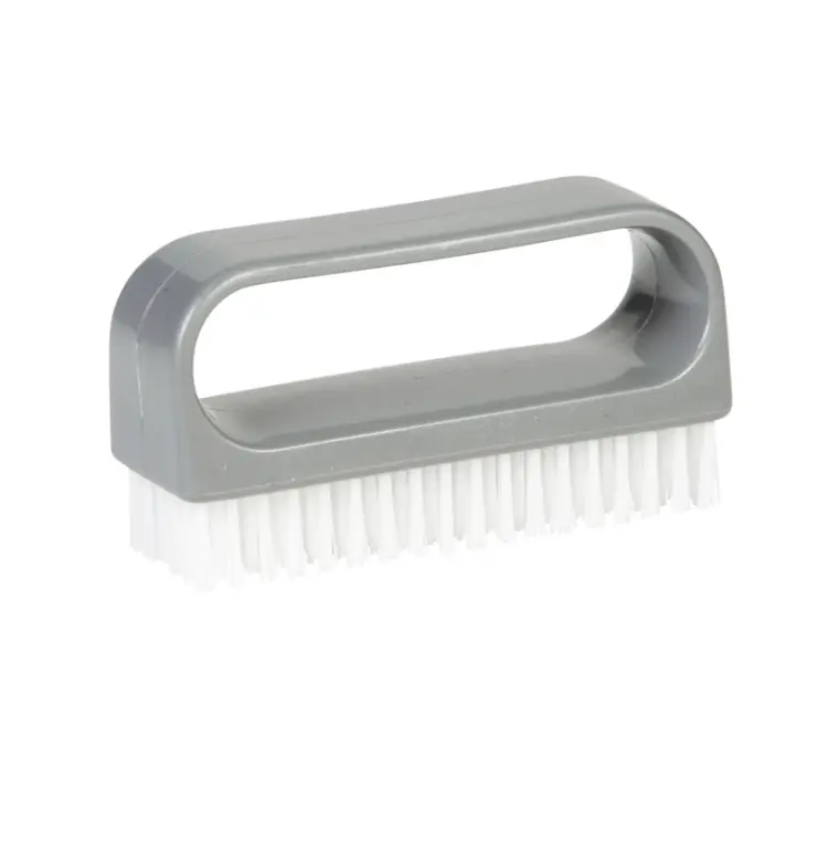 [49742] Neglebørste, 90 mm, stiv, grå, Vikan 6433, (12 stk.)