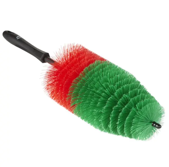 [49757] Alufælgbørste, stor, Ø105 mm, 425 mm, blød, sort, Vikan 525652, (1 stk.)