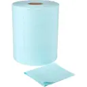 Industriaftørring, 1-lags, 152m x 30,5cm, Ø24cm, blå, cellulose/PET/viskose, fnugfri, 400 ark, (1 stk.)