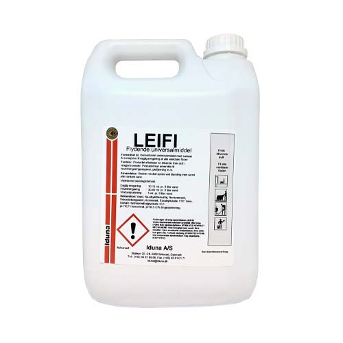 [12264] Universalrengøring, Leifi, m/salmiak, 5L, (1 stk.)