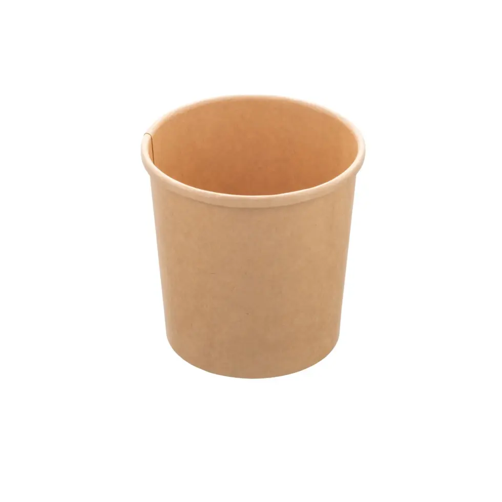 [49900] Suppebøtte, 26oz, 750ml, pap/PP, Ø11,5xH11,3cm, (500 stk.)