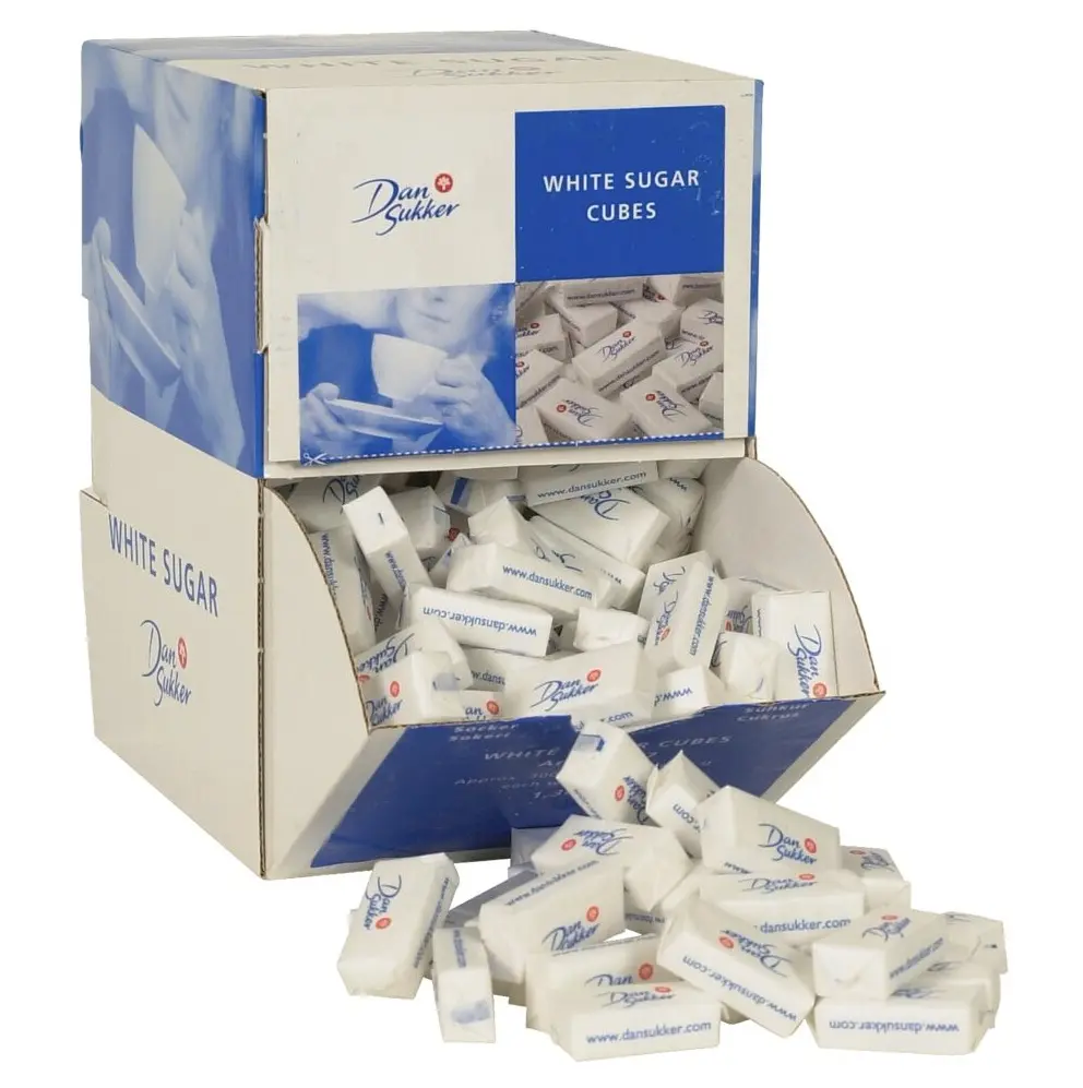 Sukkerknalder, Dansukker, hugget, 4,4 gr/pk, 227 stk á 2 stk/pk, (227 stk.)