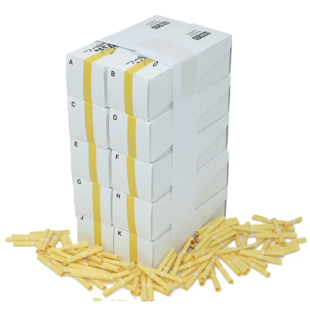 Kinesiske lotterisedler, gul, 200numre/pak, (1 stk.)