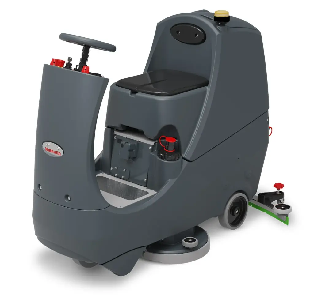 [49991] Ride-on gulvvaskemaskine m/ 2 batterier - 8 års batterigaranti, CRL8072 /100T, Numatic, (1 stk.)