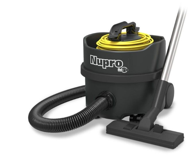 [12274] Støvsuger, Numatic Nupro Reflo, HEPA, PRP180-11, sort, nyt mundstykke og teleskoprør, (1 stk.)