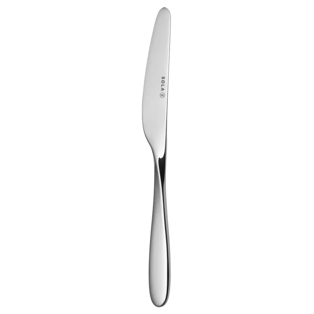 Bordkniv, 240mm, 110gr, 18/10 rustfrit stål, Sola Twist, (12 stk.)