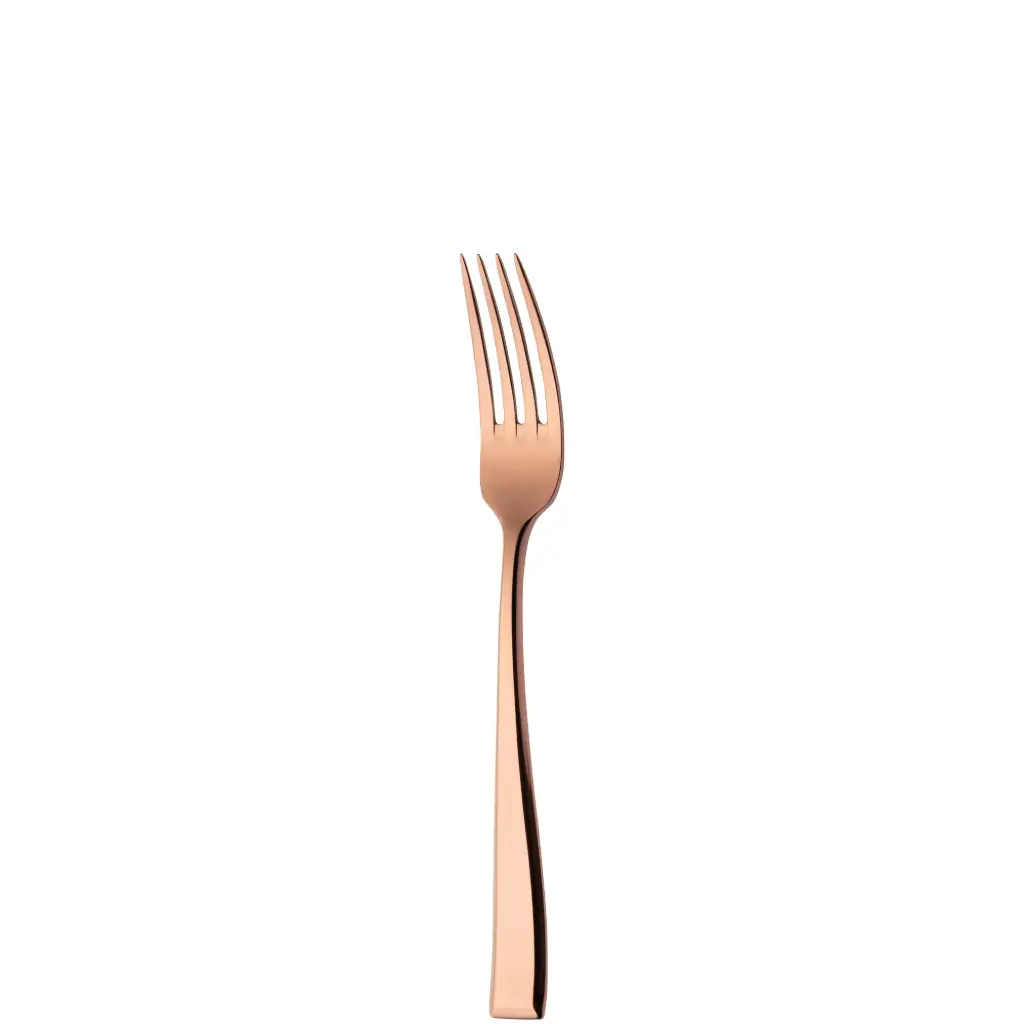 [50207] Dessertgaffel, 206mm, 6mm, 18/10 stainless steel, Sola Durban Copper, (12 stk.)