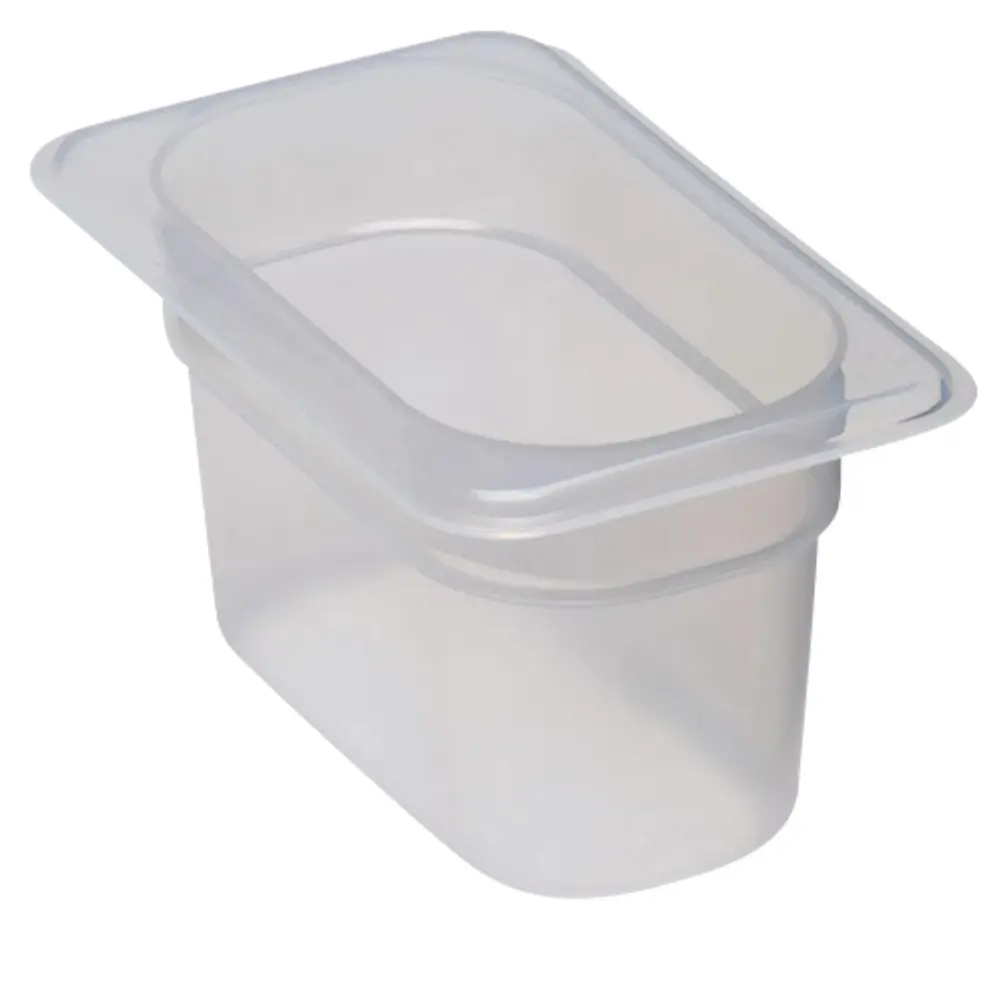 Plastkantine, 1/9 GN, Food, 17,6x10,8x10cm, 0,85L, klar, PP, Cambro, (1 stk.)