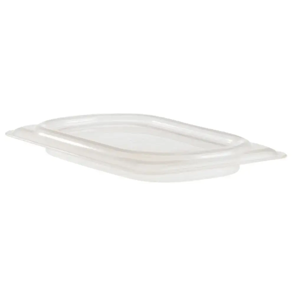 Låg t/ plastkantine, 1/9 GN, tætsluttende, Food, 17,6x10,8cm, klar, PP, Cambro, (1 stk.)