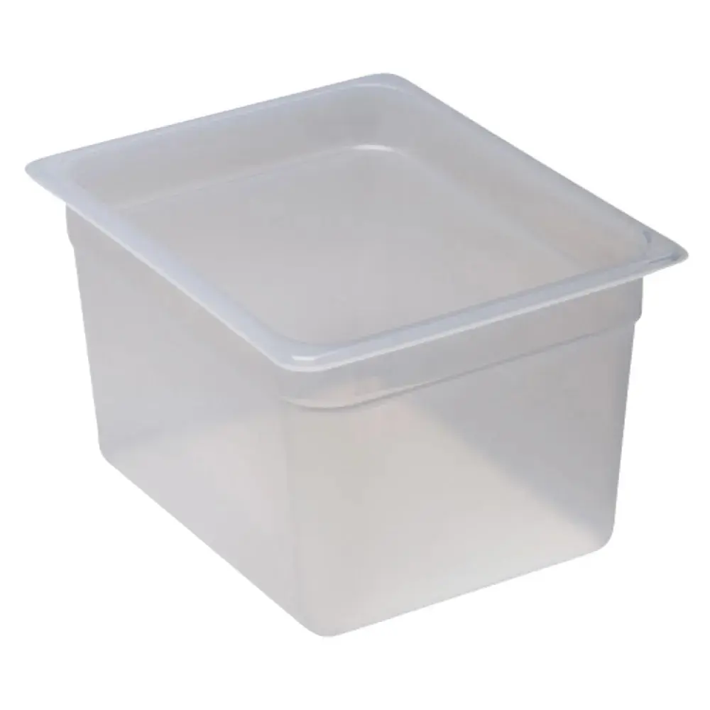 Plastkantine, 1/2 GN, Food, 32,5x26,5x20cm, 11,7L, klar, PP, Cambro, (1 stk.)