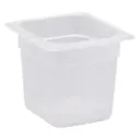 Plastkantine, 1/6 GN, Food, 17,6x16,2x15cm, 2,2L, klar, PP, Cambro, (1 stk.)