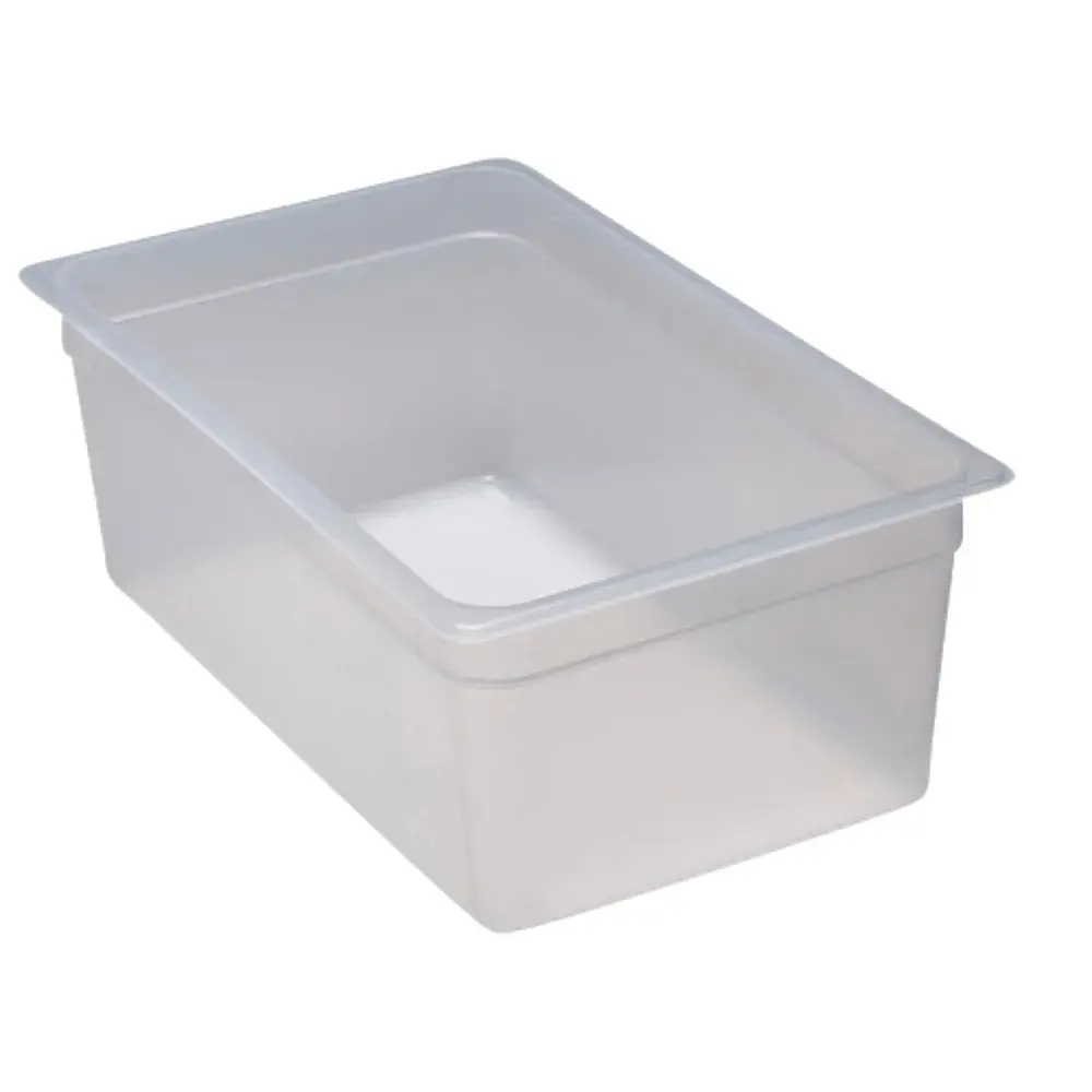 Plastkantine, 1/1 GN, Food, 53x32,5x20cm, 25,6L, klar, PP, Cambro, (1 stk.)