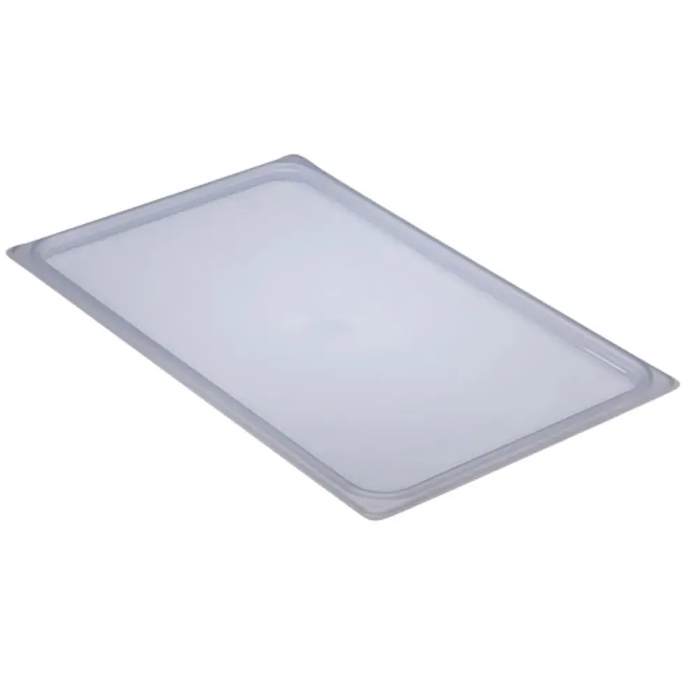 Låg t/ plastkantine, 1/1 GN, tætsluttende, Food, 53x32,5cm, klar, PP, Cambro, (1 stk.)