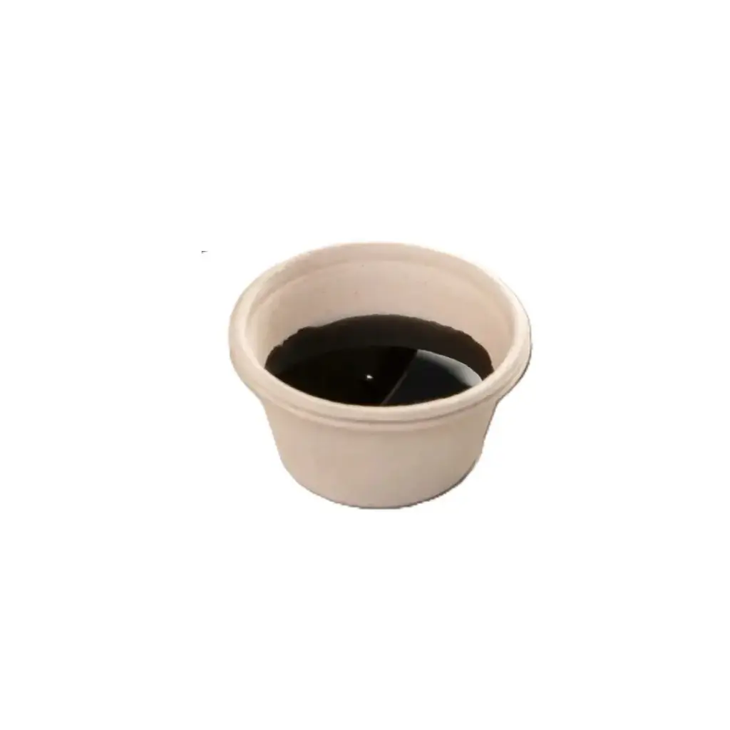[50451] Dressingbæger, pulp, brun, 60ml, ø6,2x3cm, (2000 stk.)