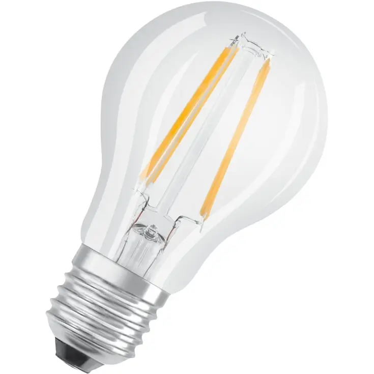 Dæmpbar LED standardpære, Ra97, E27, 806lm, 2700K, 7,2W/927 (60W), klar, LEDVANCE Parathom, (10 stk.)