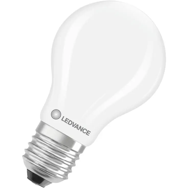 Dæmpbar LED standardpære, E27, 470lm, 2700K, 3,4W/827 (40W), mat, LEDVANCE Parathom, (10 stk.)
