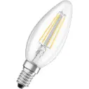 Dæmpbar LED kertepær, Ra97, E14, 470lm, 2700K, 4,2W/927 (40W), klar, LEDVANCE Parathom, (10 stk.)