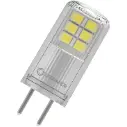 LED stiftpære, GY6.35, 300lm, 2700K, 2,2W/827 (30W), klar, LEDVANCE, (20 stk.)