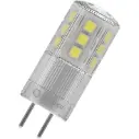LED stiftpære, GY6.35, 475lm, 2700K, 3,3W/827 (40W), klar, LEDVANCE, (20 stk.)