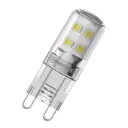 LED stiftpære, GY9, 200lm, 2700K, 1,9W/827 (20W), klar, LEDVANCE, (20 stk.)