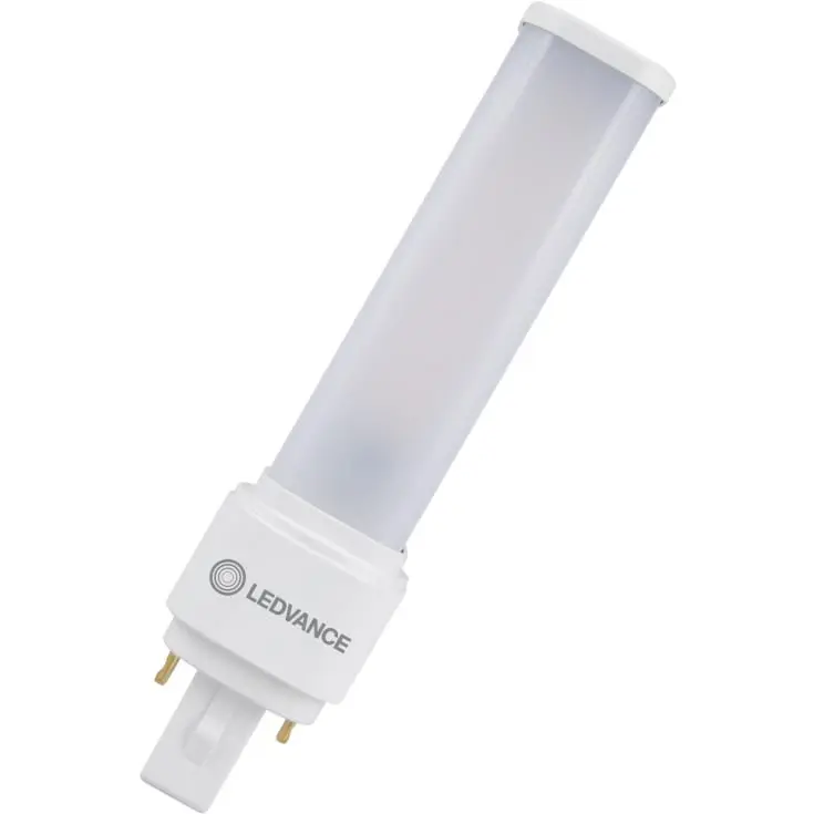 LED kompaktrør, G24D-1, 600lm, 4000K, 5W/840 (10W), EM+230V, LEDVANCE Dulux, (10 stk.)