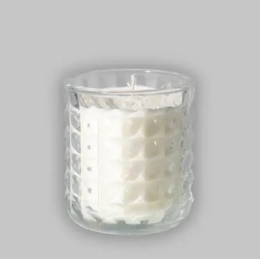 [50793] Lille glaslys, 30t, Whisky, Ø7x6,5cm, PJ Nordic, (24 stk.)