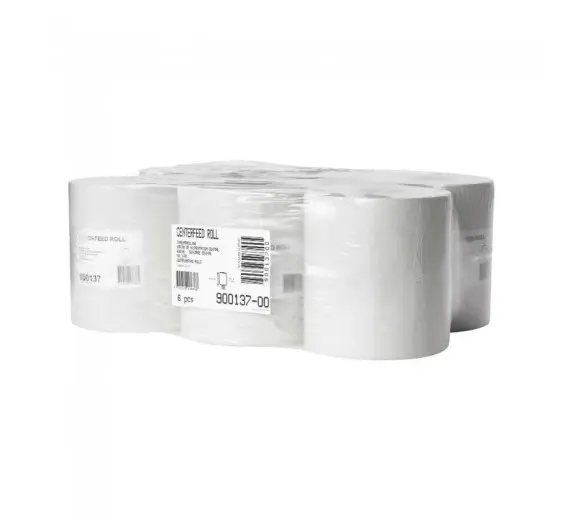 [50830] Håndklæderulle, Neutral M2, 1-lag, Ø19cm, B20,5cm x L275m, Uperforeret, Uden hylse, Genbrug, Natur, Tork 900137, (6 stk.)