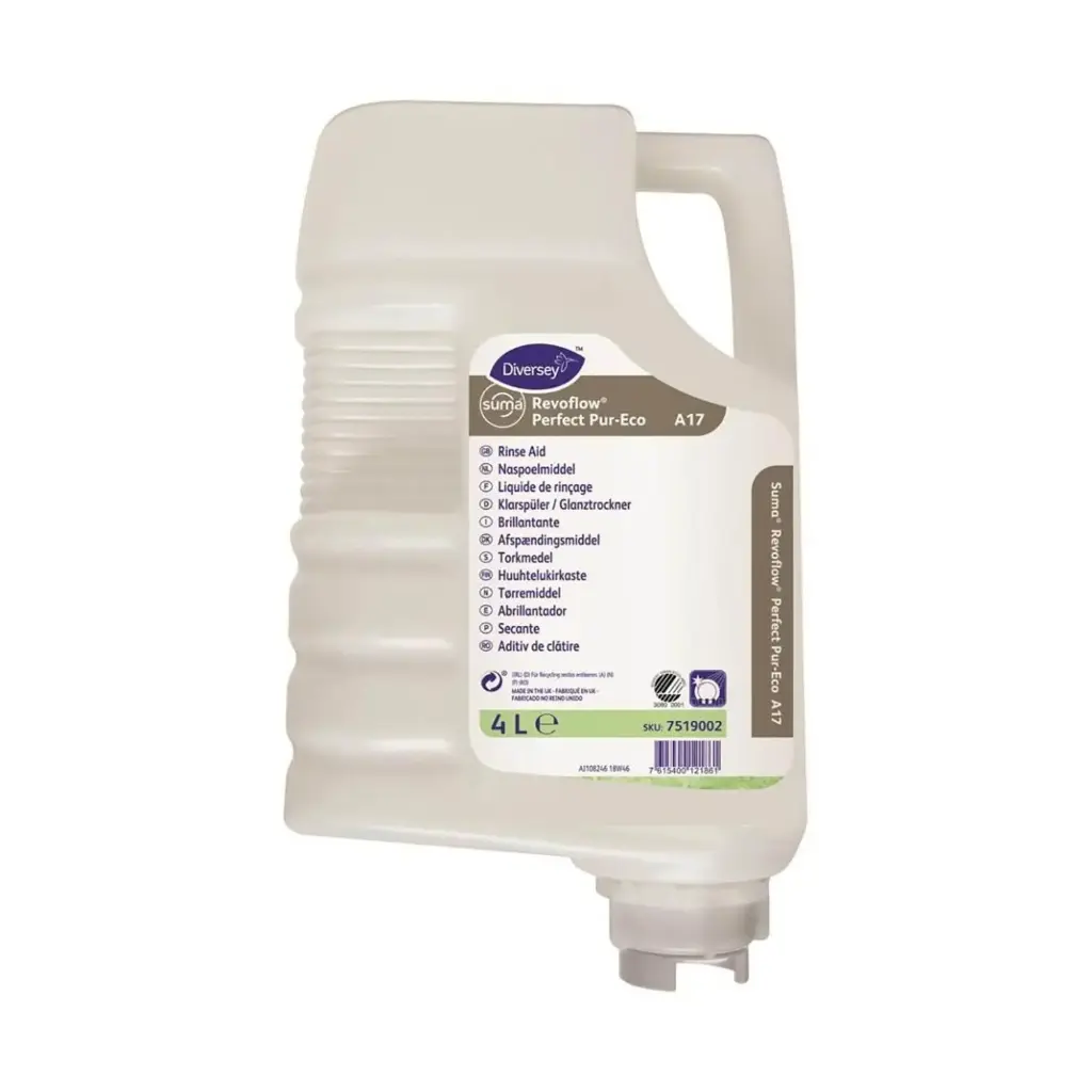 Maskinopvask, Afspænding, 4 l, Suma RevoFlow, Perfect Pur-Eco, A17, Svanemærket, (1 stk.)