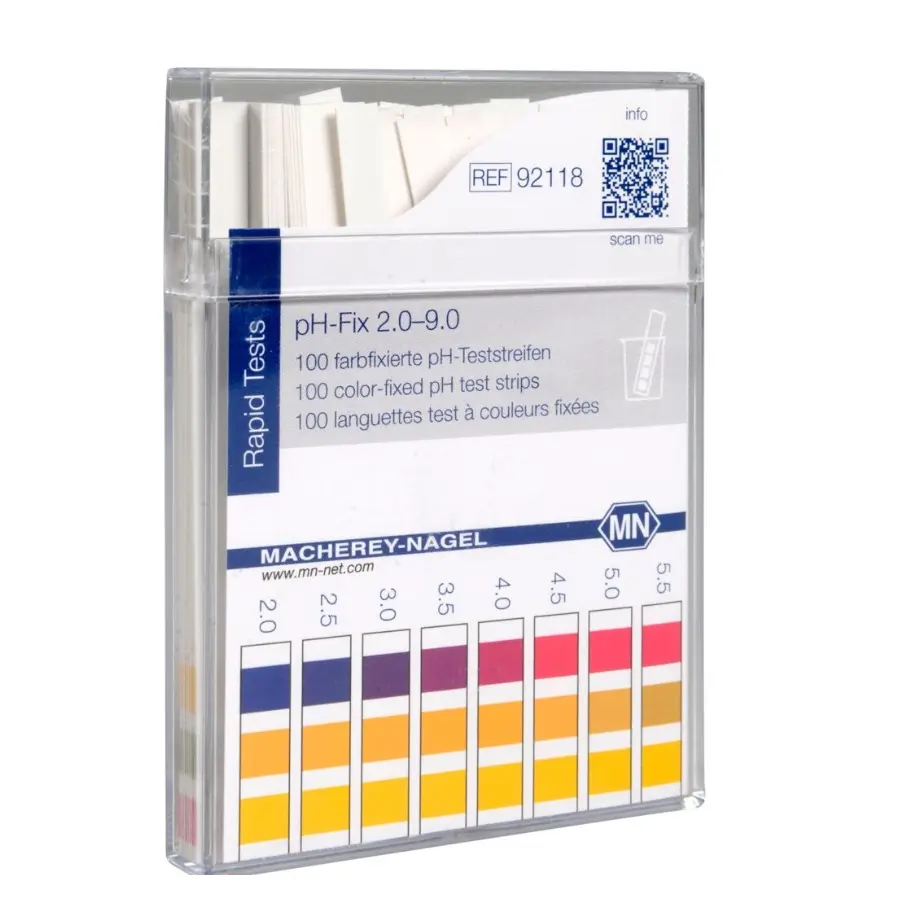 [51061] pH-strips, pH-interval 2-9, Macherey-Nagel, (100 stk.)