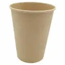 Papkrus, Ø90xH112mm, 30 cl, 12 oz, Single Wall, brun, pap, (1000 stk.)