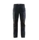 Dame servicebuks med stretch, denim, marineblå/sort, Blåkläder, C30-C50, (1 stk.)