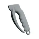 Knivskærper, plast, 7x3x1,7cm, grå, Victorinox Sharpy, (1 stk.)