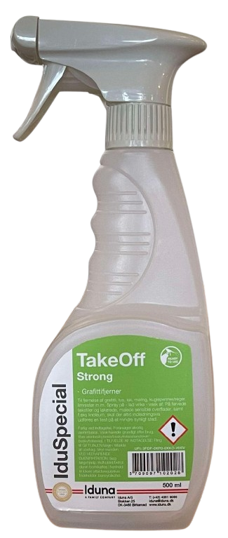 Graffitifjerner, 500 ml, IDUNA A/S, Take Off Strong, RTU (1 stk.)