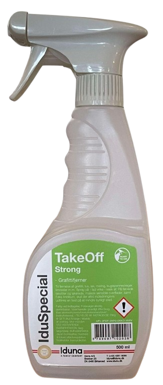 Graffitifjerner, 500 ml, IDUNA A/S, Take Off Strong, RTU (1 stk.)