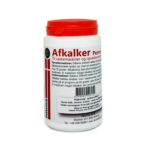 [12379] Perma Dan, afkalkerpulver til vaske- og opvaskemaskiner, 250G, IDUNA A/S, (1 stk.)