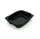 Bakke, Bistro, 700 ml, 19x15,5x4,1cm, PP, sort, (300 stk.)