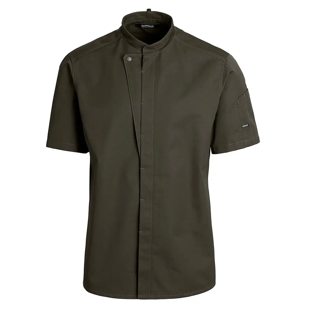 Kokke-/servicejakke, 50/50% CO/rPES,180 g/m2, unisex, olivengrøn, Kentaur, (1 stk.)
