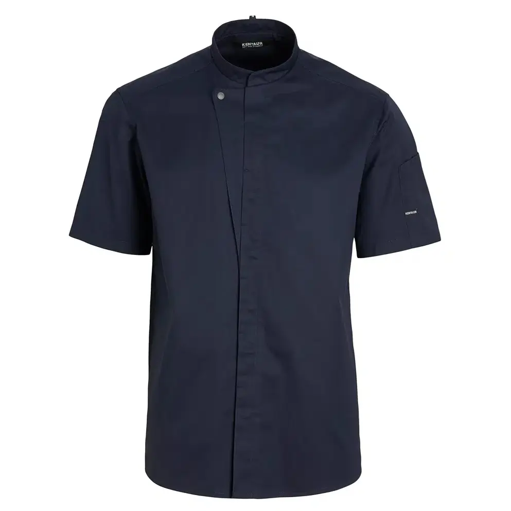 Kokke-/servicejakke, 50/50% CO/rPES,180 g/m2, unisex, mørk marineblå, Kentaur, (1 stk.)