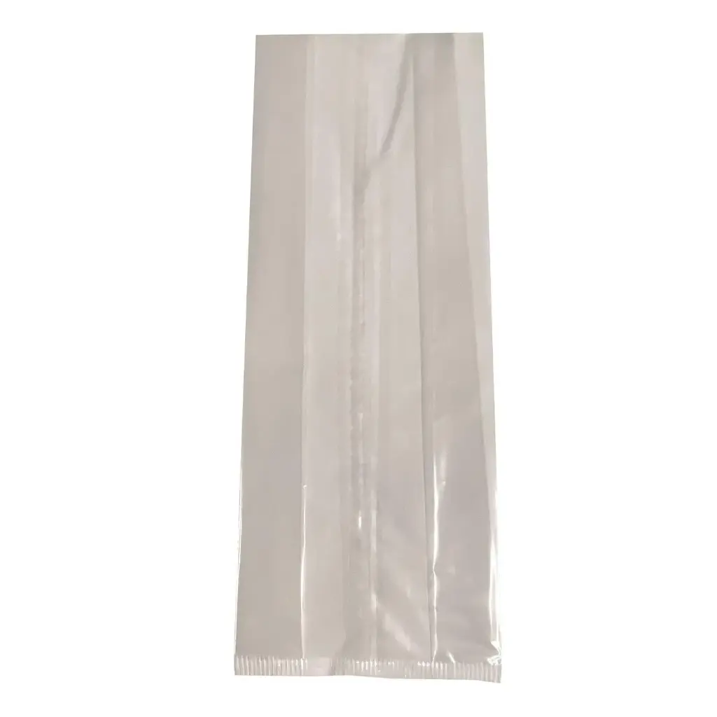 [51482] Pose, OPP med sidefals, 100/(2x25)x250mm, 30my, (1000 stk.)