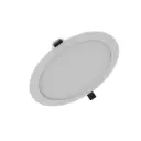 LEDVANCE Downlight Slim Alu 19W 1900lm Ø205 mm – Multi Select 830/840 – Hvid (10 stk.)