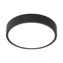 LEDVANCE Surface Bulkhead Outdoor 9,5W 1220lm Ø250 mm – Multi Select 830/840 – IK10 – IP65 – Sort – EVERLOOP (8 stk.)