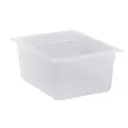 Plastkantine, 1/2 GN, Cambro Food, 325x265x150 mm, 8,9 L, klar, PP, (1 stk.)