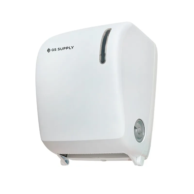 Autocut papirdispenser t/ ruller, <Ø210mm, hvid, GS-Basic, (1 stk.)
