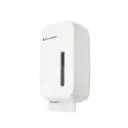 Papirdispenser t/ Z-fold toiletpapir, hvid, GS-Basic, (1 stk.)