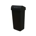 Affaldsspand, 40L, 70,9x35,1x24,3cm, sort, GS-Basic, (1 stk.)