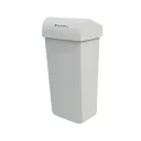 Affaldsspand, 40L, 70,9x35,1x24,3cm, hvid, GS-Basic, (1 stk.)
